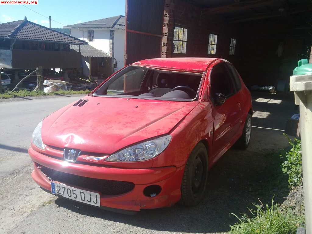 Peugeot 206 xs 1.6 16v con golpe