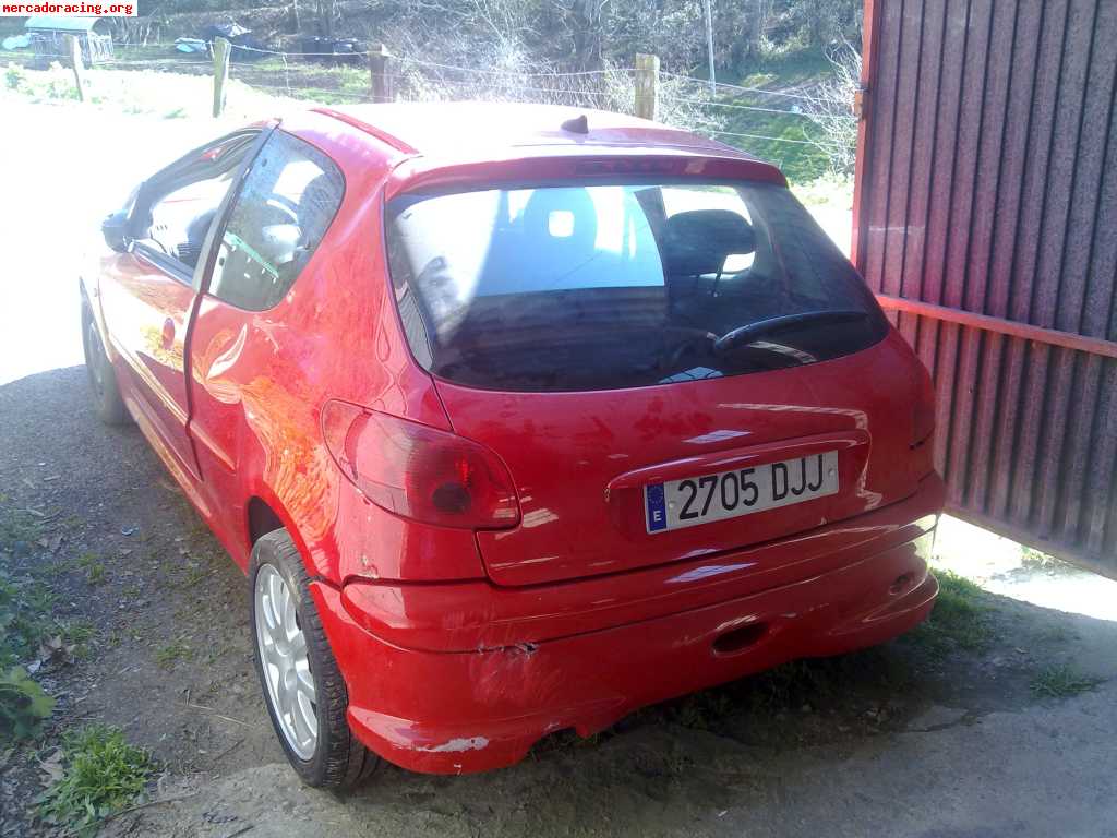 Peugeot 206 xs 1.6 16v con golpe