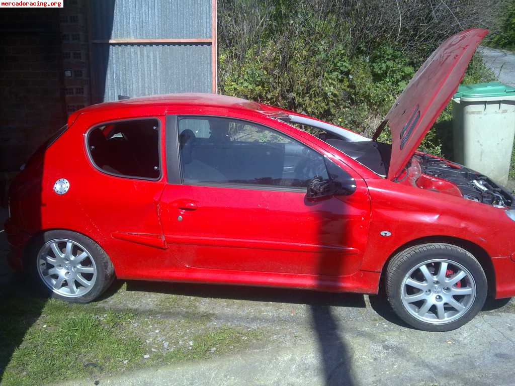 Peugeot 206 xs 1.6 16v con golpe