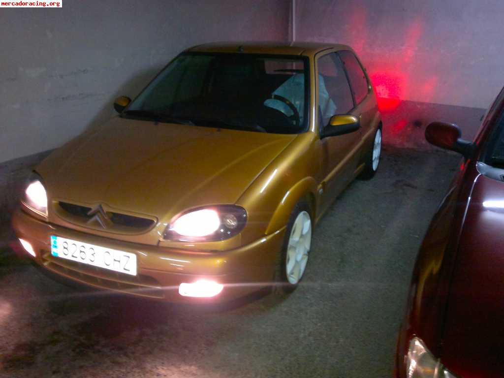 Vendo o cambio saxo vts 100cv fase 2 año 2003 impecable 2800