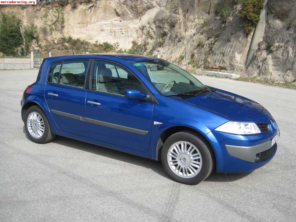 Renault megane 1.59ci 130cv 6 velocidades, año 2007, 124.000