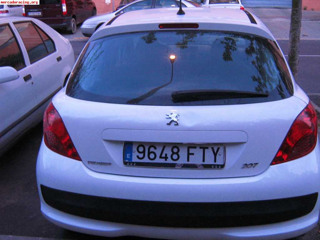 Vendo peugeot 207 hdi con 10800km del ano 2007 6600e