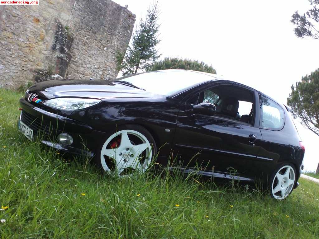 Vendo o cambio 206 gti ¡¡¡recien pintado!!!