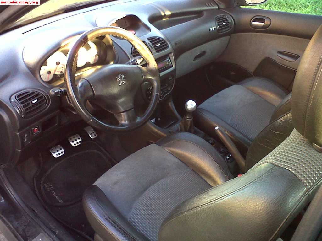 Vendo o cambio 206 gti recien pintado