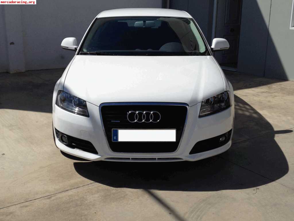 Vendo audi a3 3.2 quattro stronic , 45600km , blanco , año 2