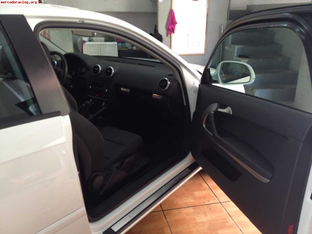 Vendo audi a3 3.2 quattro stronic , 45600km , blanco , año 2