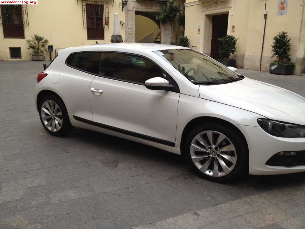 Vendo vw scirocco 2.0 tsi 200cv blanco 38.500 km