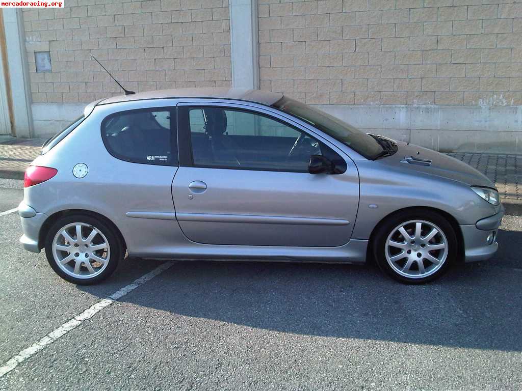 Peugeot 206 gti 136cv 2001.