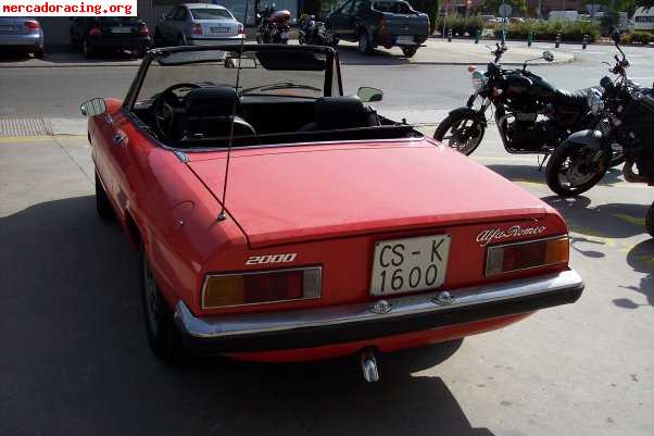 Alfa romeo spider veloce 2.0