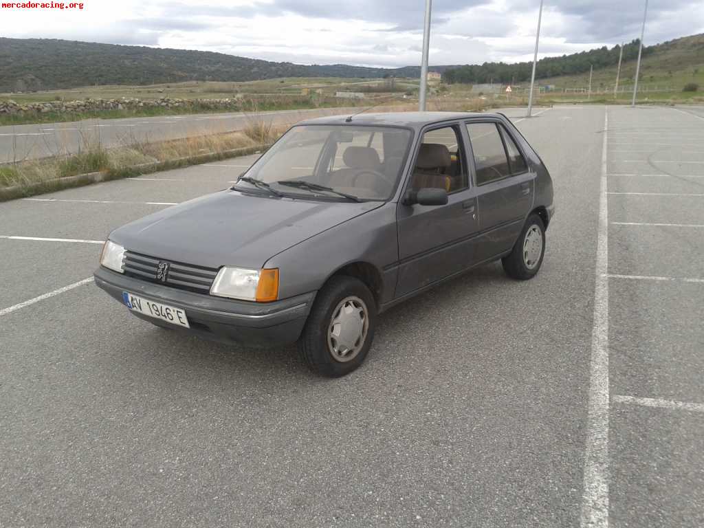 Vendo o cambio peugeot 205 sr gasolina