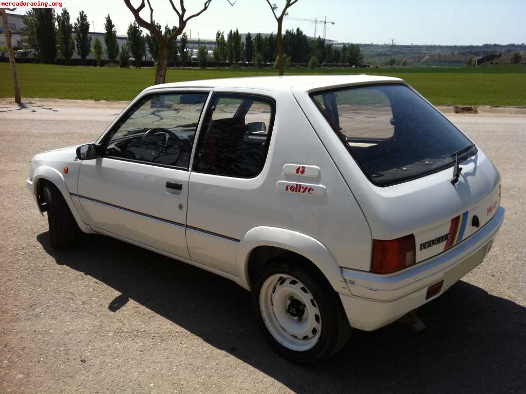 205 rallye de calle 1.6