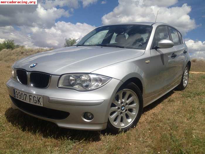 Bmw 118d, acepto coche parte de pago  navegador 