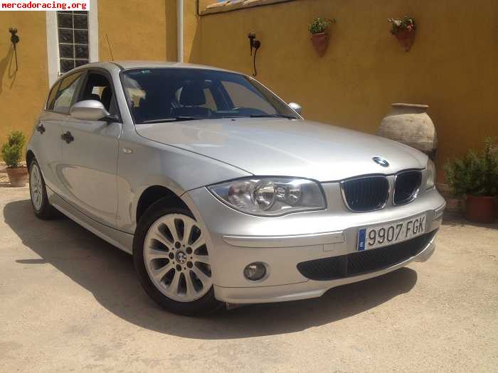 Bmw 118d, acepto coche parte de pago  navegador 