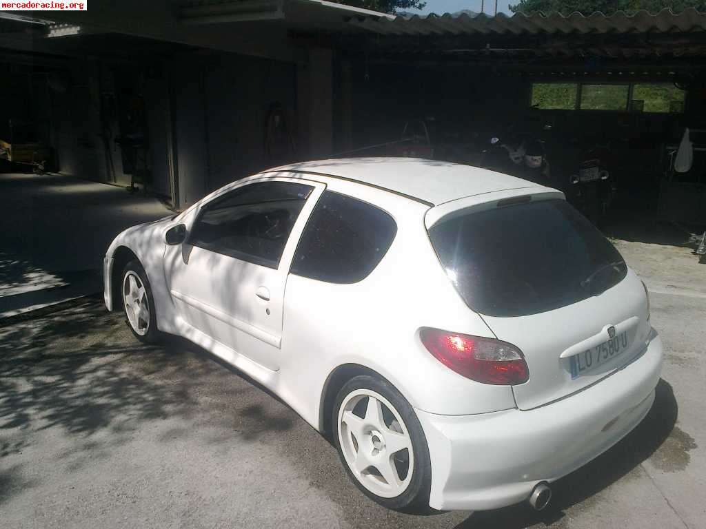 Se vende 206 gti wrc