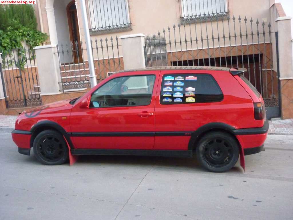 Vendo golf 3 gti 2000cc rally racing impecable