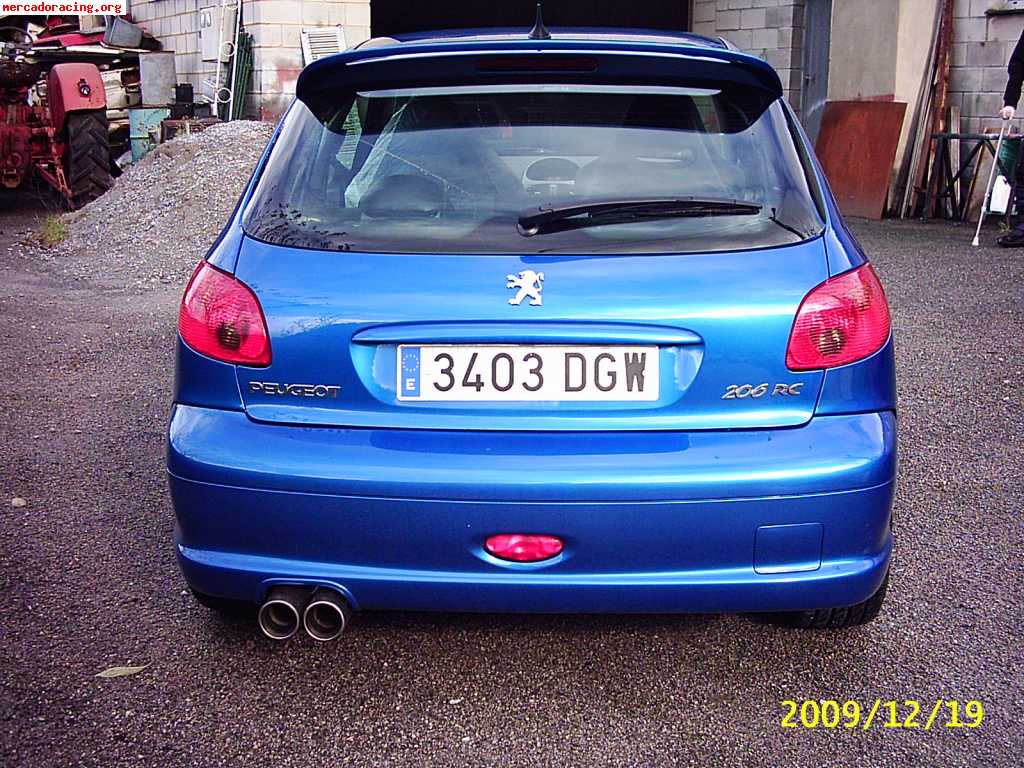 Se vende peugeot 206rc en asturias