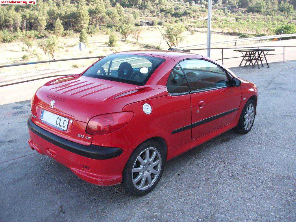  ___________vendo (o cambio) peugeot 206 cc 2.0 138cv ______