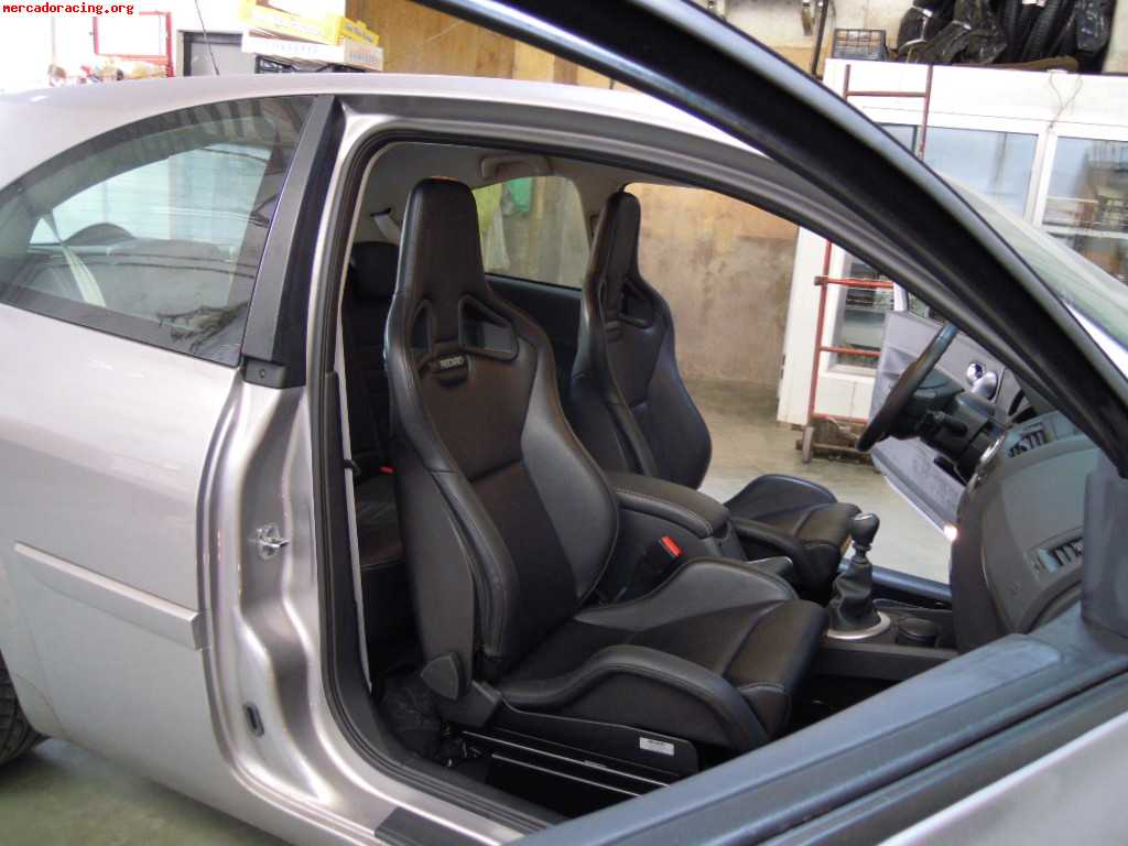  megane sport rs 2008,con recaro sporster en piel negra