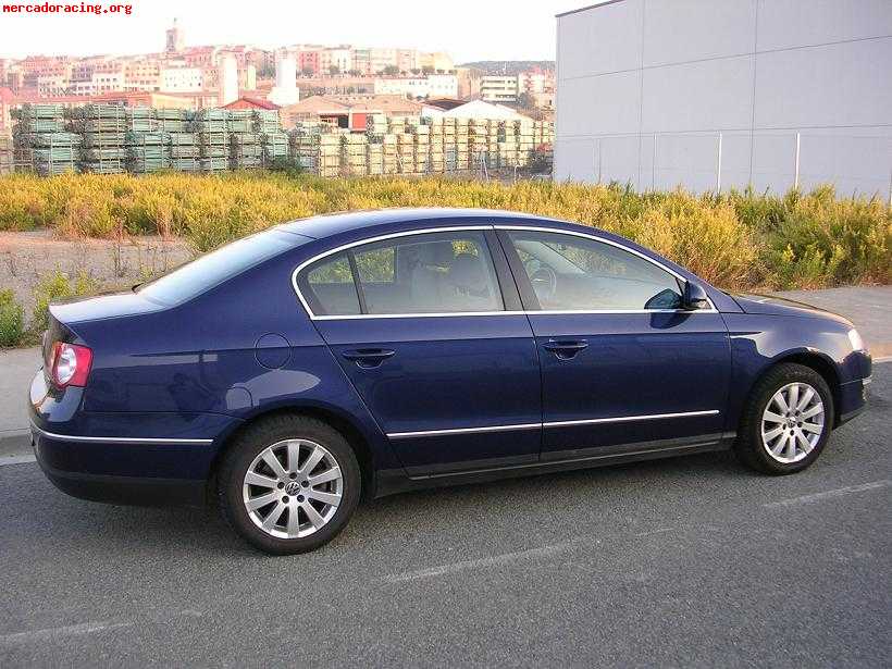 Vw passat 2.0 tdi 140 cv. año 2005 azul metalizado 231.000 k