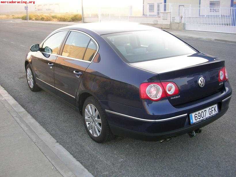 Vw passat 2.0 tdi 140 cv. año 2005 azul metalizado 231.000 k