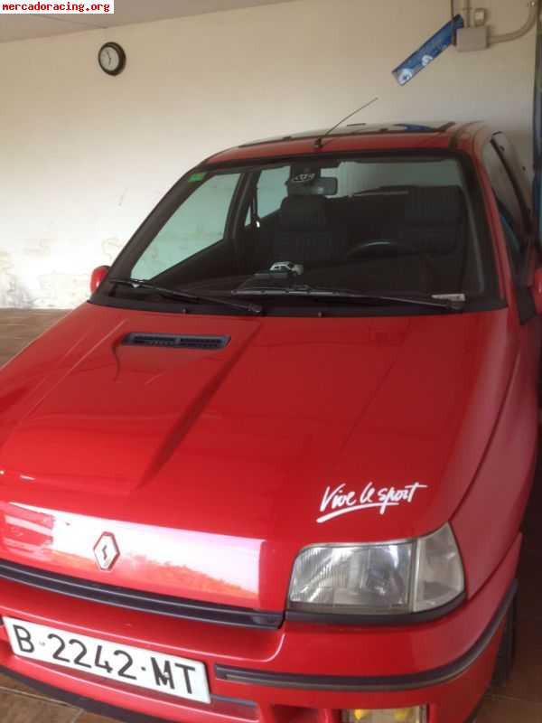 Vendo clio 16v impecable