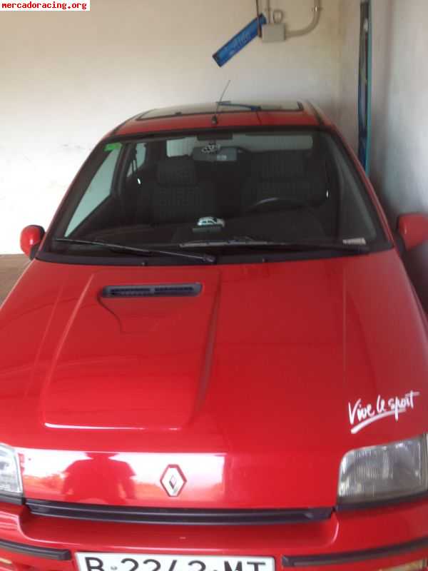 Vendo clio 16v impecable