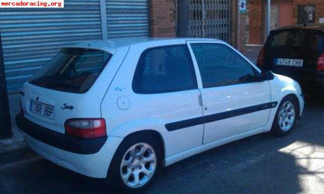 Cambio citroen saxo vts 16v por utilitario decente