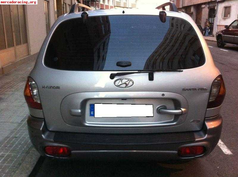 Hyundai santa fe crdi gls.  4700€ a coruña