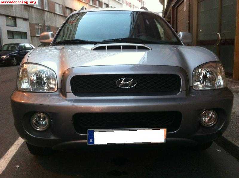 Hyundai santa fe crdi gls.  4700€ a coruña