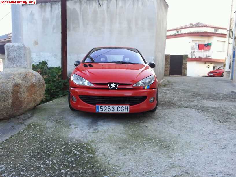 206 xs pack 1.6 16v 110cv!!!acepto camnbio