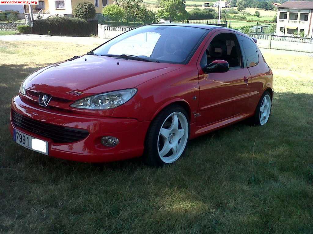 Se vende o se cambia 206 gti