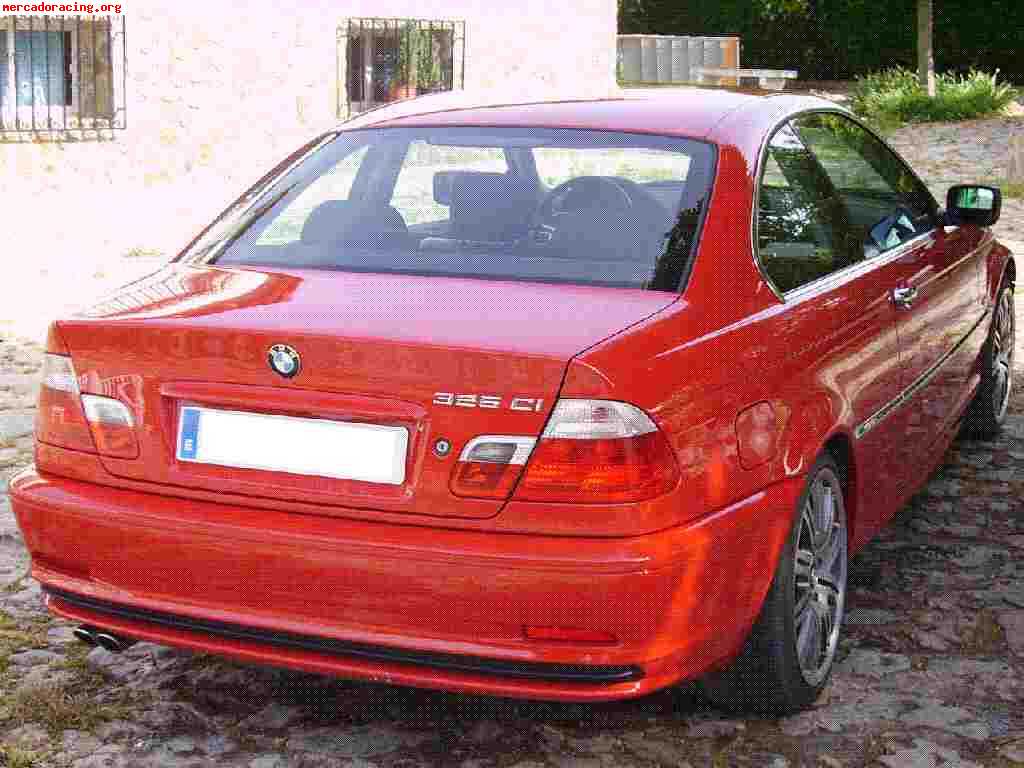 Bmw 325 ci -rojo, nacional, xenon pvp 6.600€