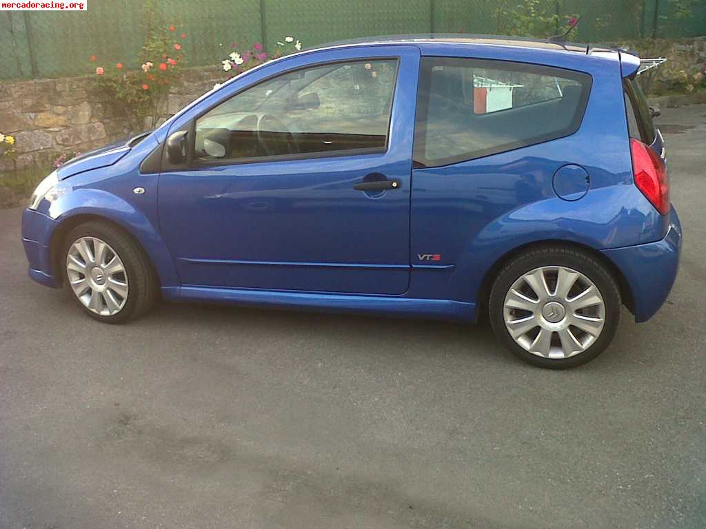C2 vts azul metalizado