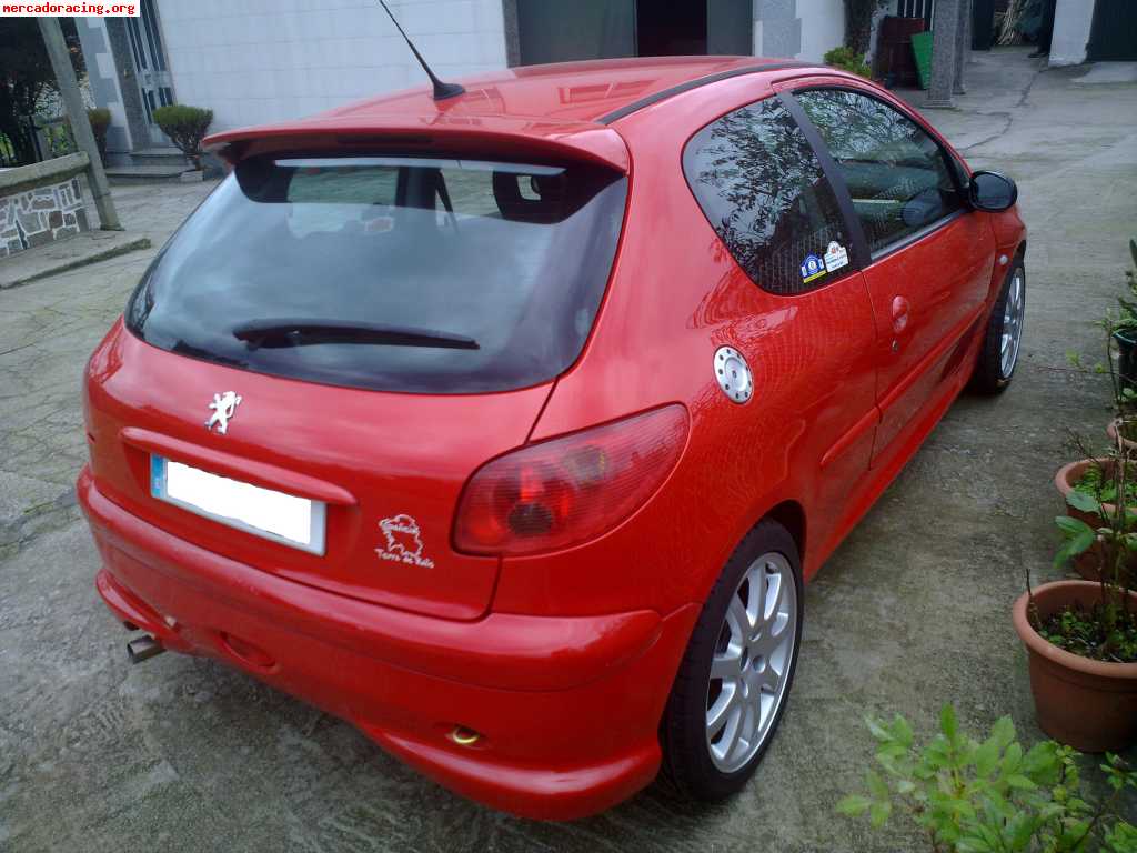 Se vende 206 1.6 16v