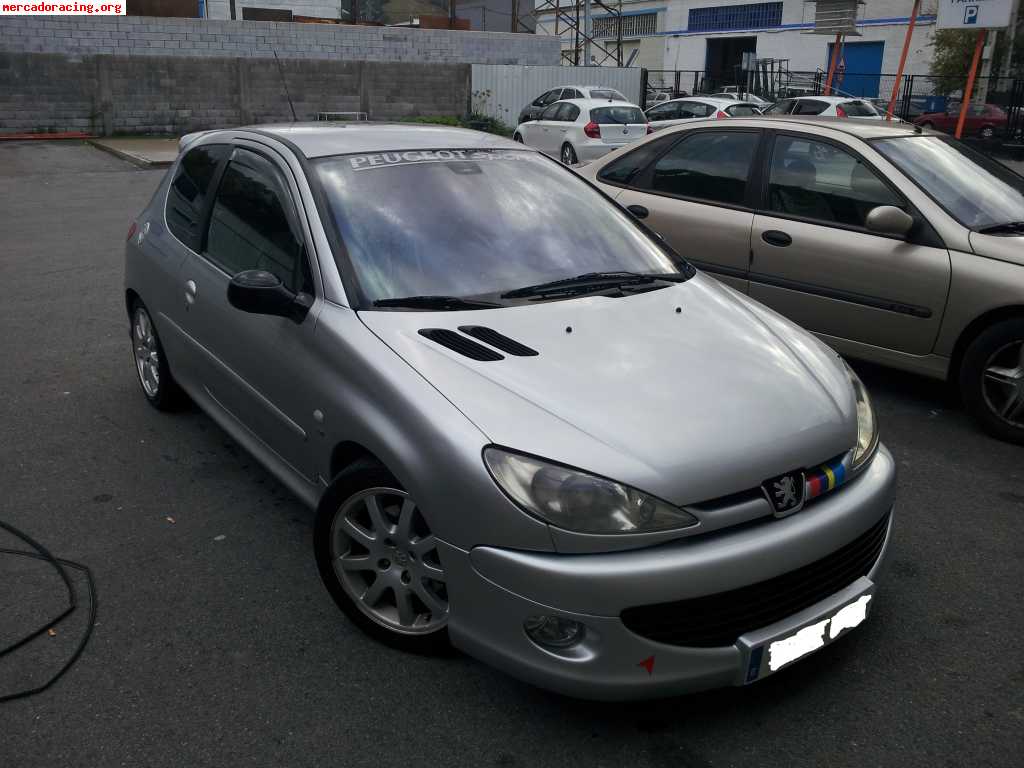 Se vende o se cambia 206 gti