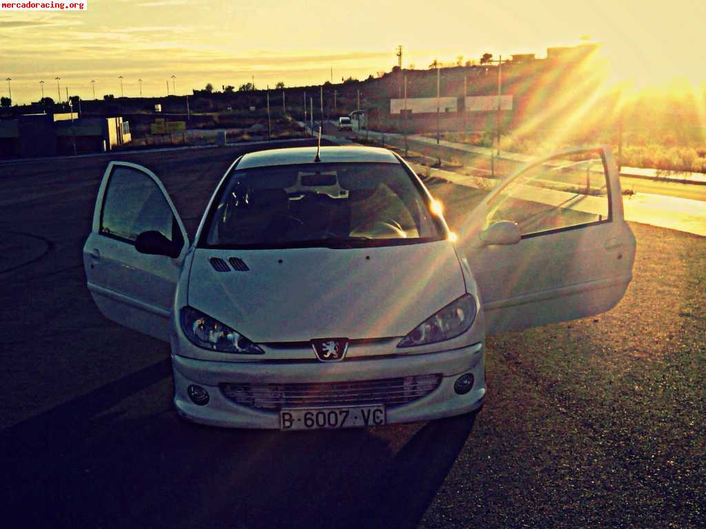 Se vende peugeot 206            1.500€