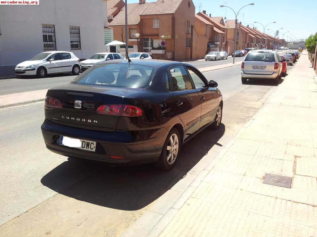 Vendo seat cordoba 1.9tdi 130cv 6v 2006 94.000kms impecable