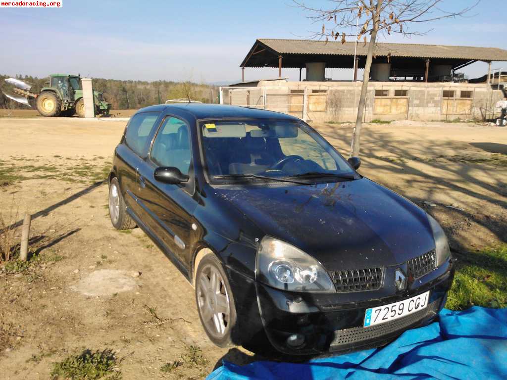 Cambio clio por coche de rallys