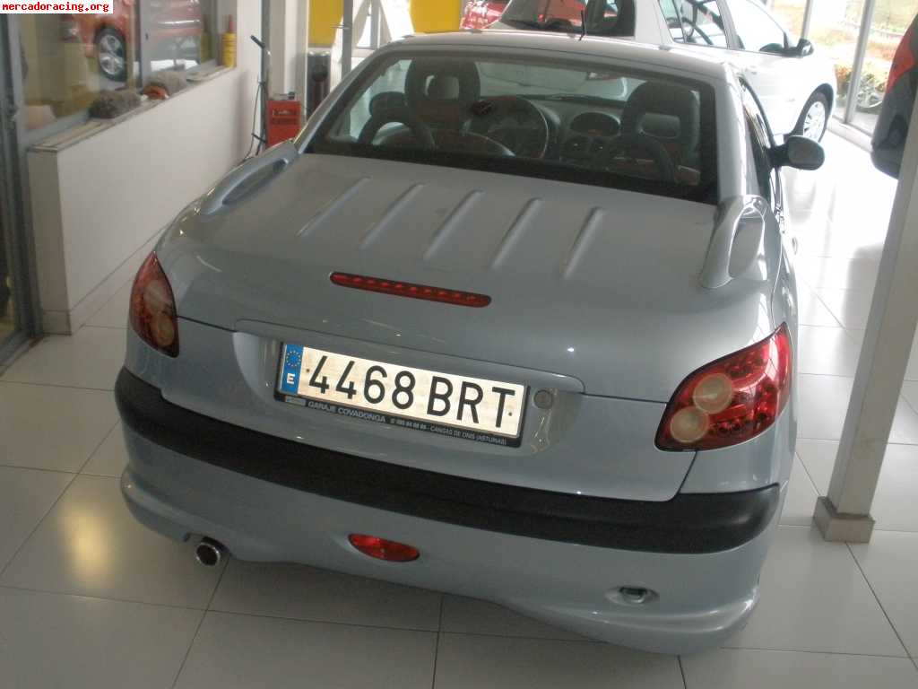 Peugueot 206 cabrio 1.6 