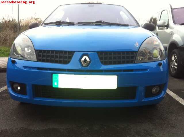 Se vende clio sport 182(azul pitufo)