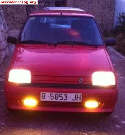 Se vende renault supercinco gtx 90 1.7cc