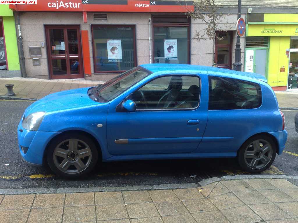 Renault clio sport 182cv azul pitufo