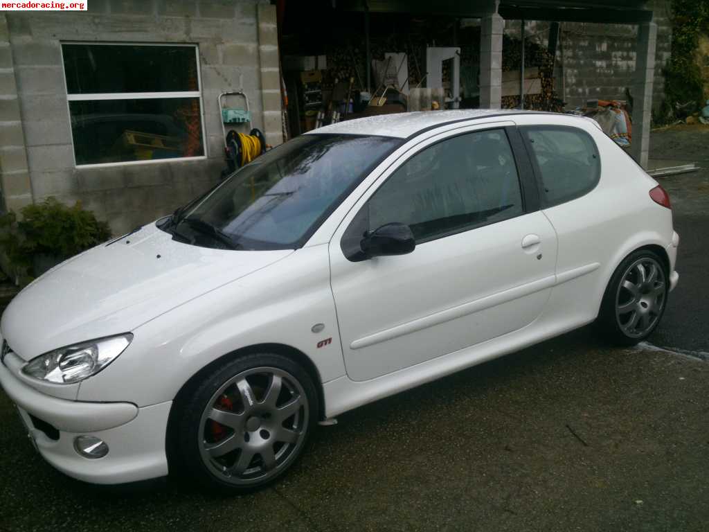 Vendo 206gti o cambio por(quad,tdi,325,328,clio16v,205gti,me