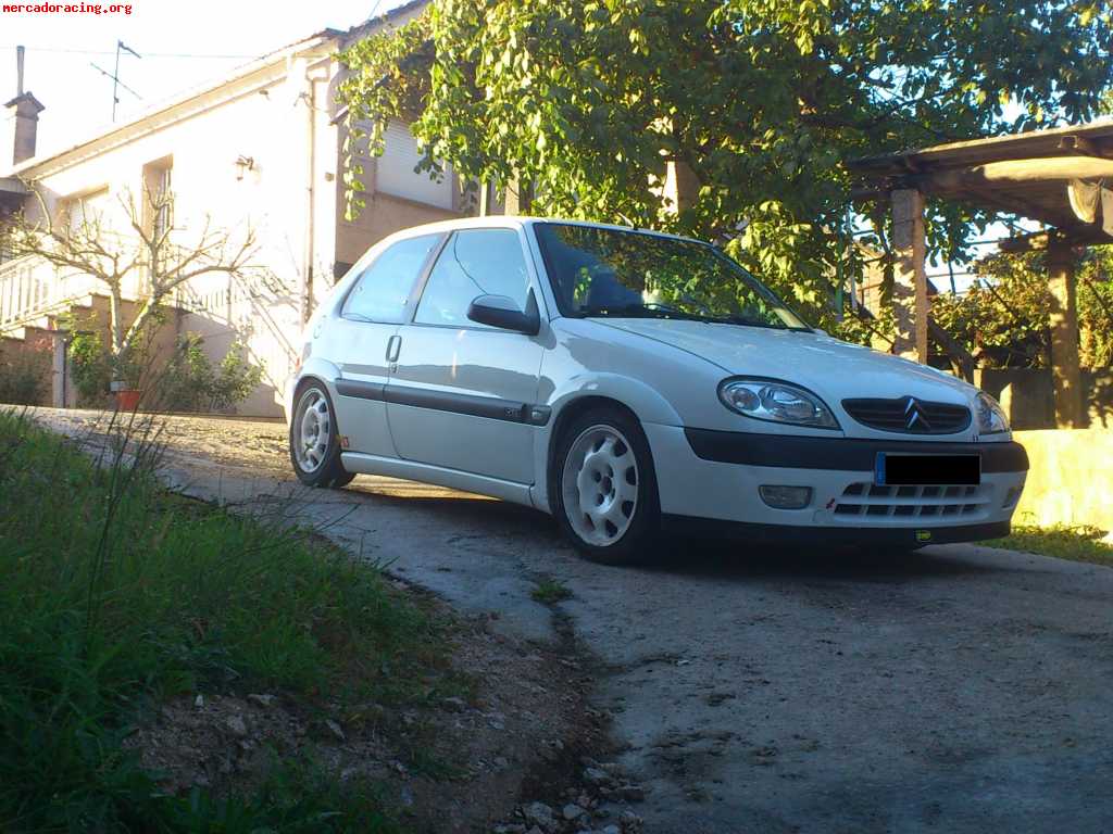 Vendo saxo vts 1.6 blanco 110.000 km!!!