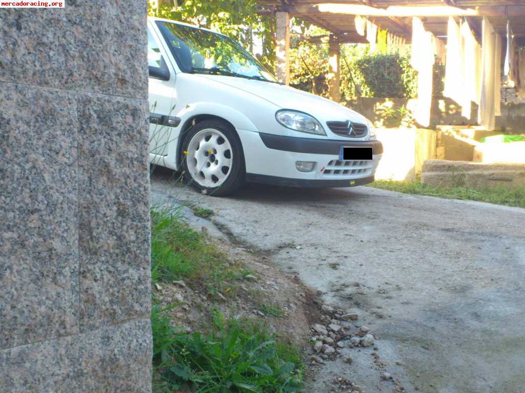 Vendo saxo vts 1.6 blanco 110.000 km!!!