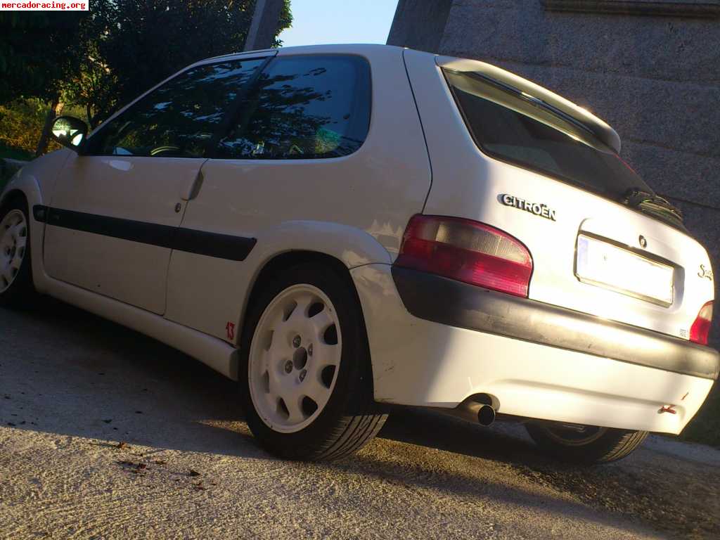 Vendo saxo vts 1.6 blanco 110.000 km!!!