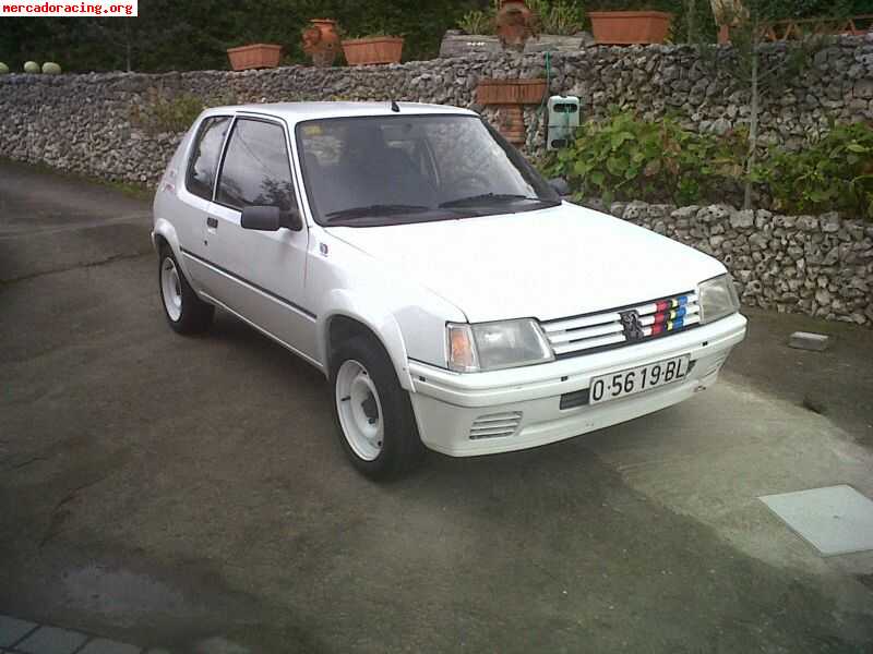 Vendo peugeot 205 con la estetica del 205 rallye