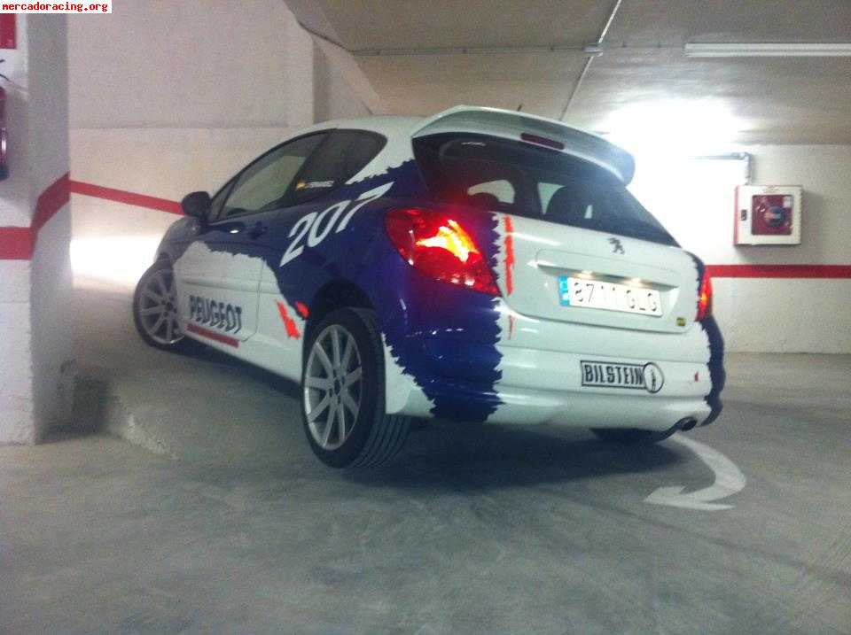 Peugeot 207 1.6 120cv vti año 2009