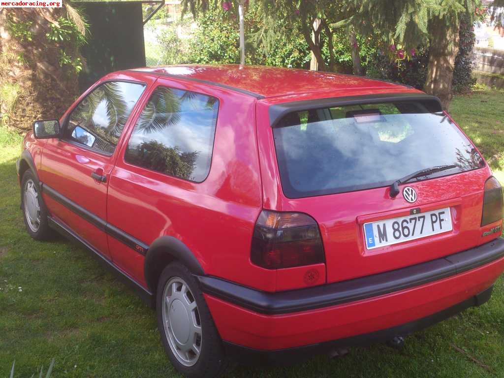 Se vende golf gti serie 3 153.000km