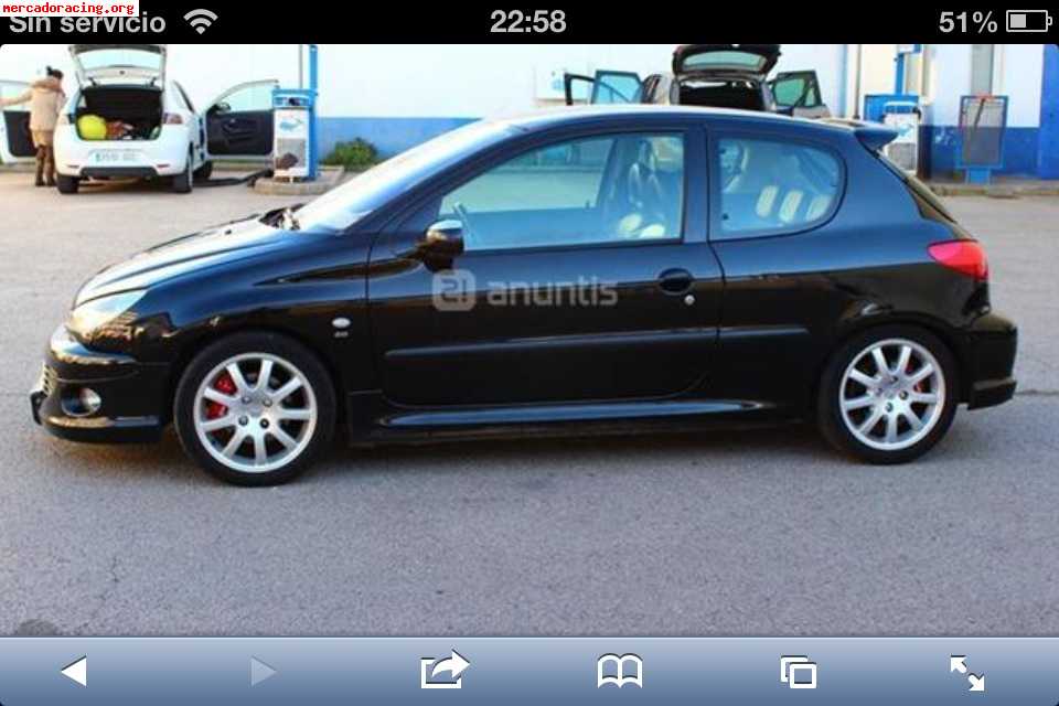 Vendo 206 gti s16